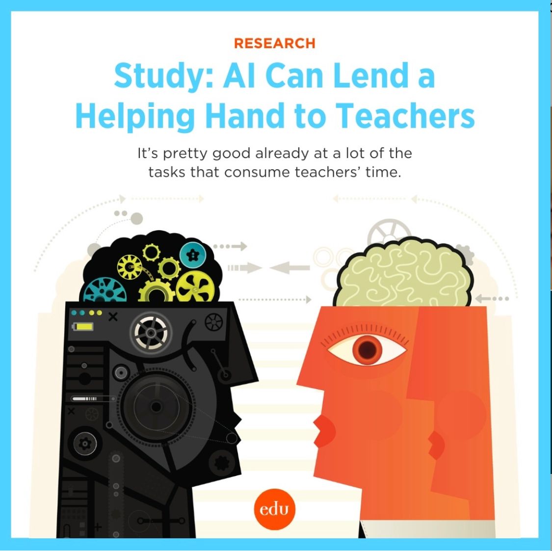 La IA puede echar una mano a los profesores.
