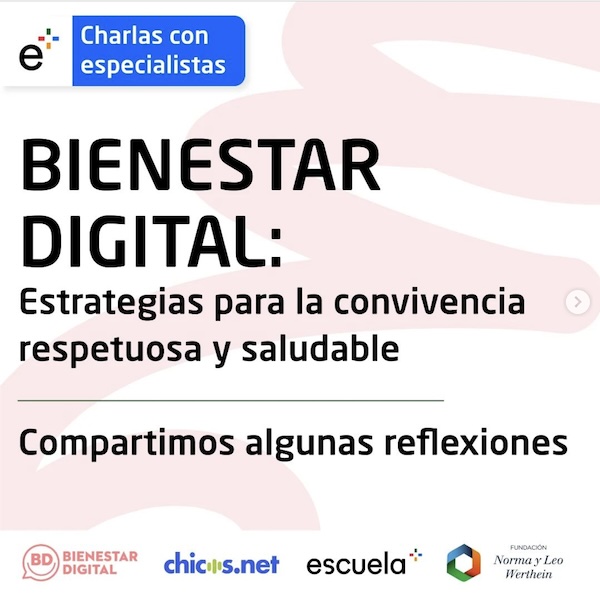 Bienestar  digital: estrategias para la convivencia respetuosa y saludable