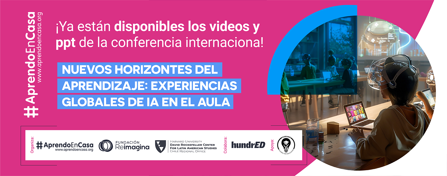 ya están listos los videos y ppt de la conferencia internacional sobre IA en la educación